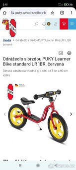 Odrážedlo PUKY - 2