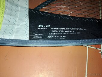Windsurfing plachta Neilpryde Raf jet 6.2 + stěžeň - 2
