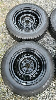 Zimní kola 5x112 r15 originál Mercedes Benz. - 2