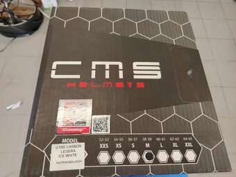 nová Carbonová přilba CMShelmets GTRS Carbon velikost M - 2