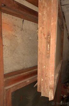 Dřevěné dvojité okno 155×90 - 2