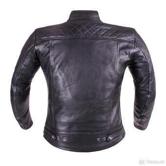 Bunda na motorku Tschul 650 černá Vel. 58 - 2
