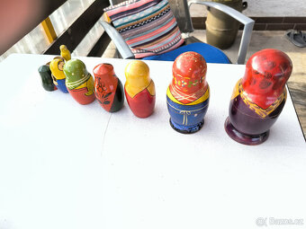 RUSKÉ SKLÁDACÍ PANENKY MATRYOSHKA, - 2