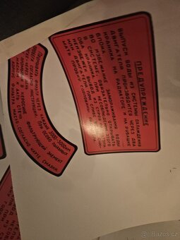 Volha - nálepky do mot. prostoru, volat - 2