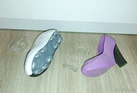 KRABIČKY OD BONBŮNŮ VE TVARU BOTY, PLAST, cca 15cm - 2