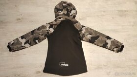 dětská zateplená softshellová bunda Cronies 134 maskáč - 2