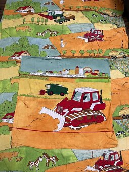 Dětské povlečení - statek - 2