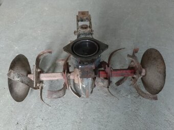 Vari rotavátor,kypřič,převodovka AKY-357-358, kopinaté nože - 2