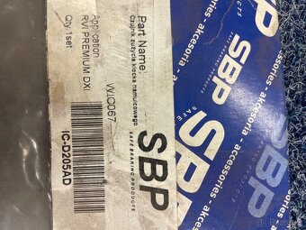 Snímač opotřebení brzd. desek - 2