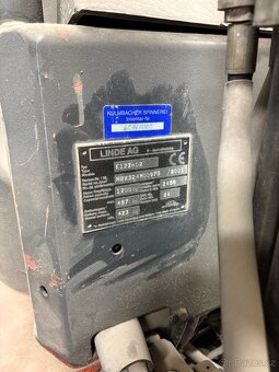 Vysokozdvižný vozík Linde e12 - 2