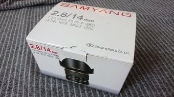 SAMYANG 14mm f/2,8 pro CANON EF - 2