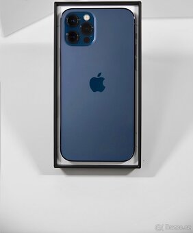 iPhone 12 Pro Max Pacific Blue BATERIE 100% TOP - 2