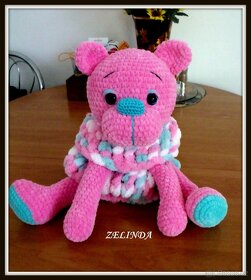 PYŽAMOŽROUT MEDVÍDEK RŮŽOVÝ - 2