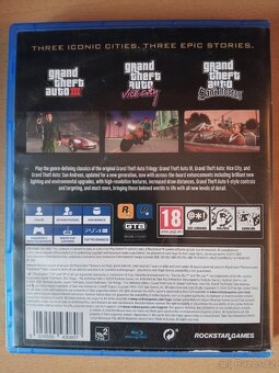 GTA trilogy ps4 - PlayStation 4 hry - hra - 2