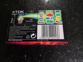 Audiokazeta TDK D 90 - 2
