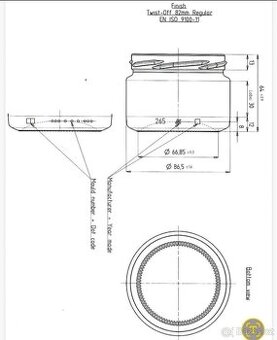 Zavřovací sklenice Poma 265 ml - 2