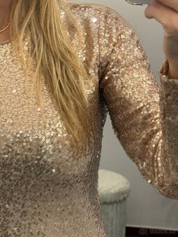 Šaty s flitry, S - 2