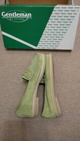 Kožené semišové boty Gentleman - 2