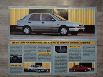 Leták Nissan Sunny - 2