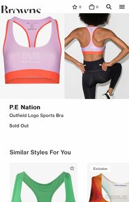 P.E. Nation sportovní podprsenka/top M - 2