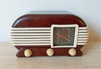 Krásné starožitné rádio Tesla Talisman 307U, top stav - 2