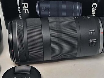 Canon RF 100-400/5,6-8 IS USM v krabici - TOP stav - 2