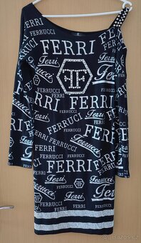 NOVÉ stylové šaty Ferri Ferrucci, vel. M - 2