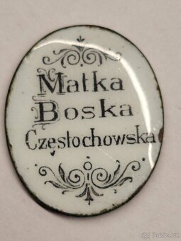 Madonka matka boska czestochovska smalt - 2