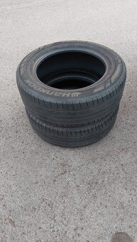 Letní pneu 225/60 R17 Hankook+Continental,4+5mm, cena za 4ks - 2