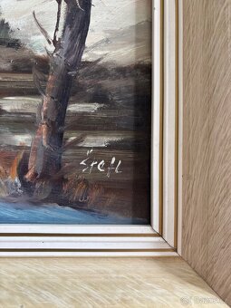 Obraz Jaroslav Štefl, olejomalba na desce 58x78 - 2