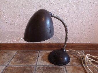 Stolní lampa bakelitová, starožitná - 2