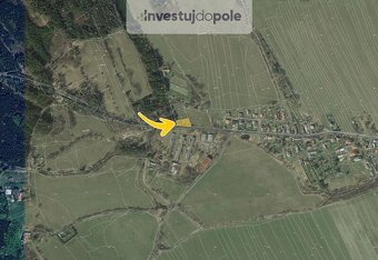 Prodej pozemku vhodného k výstavbě RD v k.ú. Věšín - 2