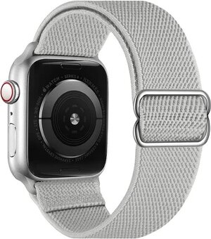 Pružné elastické nastavitelné pásky pro Apple Watch 7 - 2