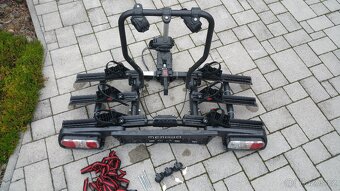 Nosič pro 3 kola na tažné zařízení, střesní box Neumann 225 - 2
