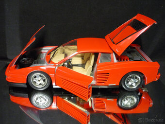 Ferrari Testarossa 1984 červené Bburago 1/18 - 2