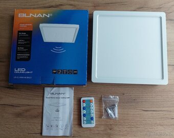 LED stropní svítidlo BLNAN s radarovým senzorem pohybu - 2