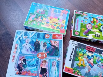 6 krabic dětských puzzle - 2