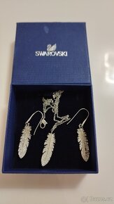 Swarovski, sada náušnice a přívěsek - 2