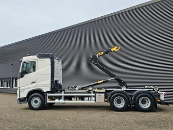 Volvo FH13 460 6x4 / Zalamovací hák / Nosič kontejnerů HYVA - 2
