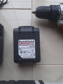 Sada Pattfield aku šroubovak + pila ocaska - 2