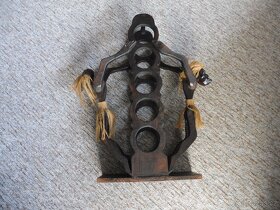 Dřevěný stojan na víno - 2