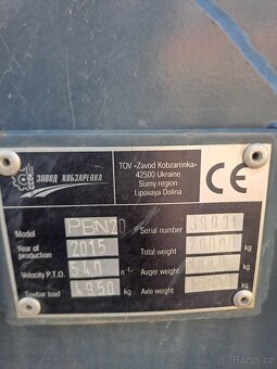 Traktorový návěs překládací - 2