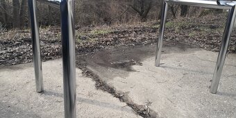 NOVÝ skleněný jídelní stůl - 2