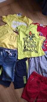 Mix oblečení kluk vel.116 - 2