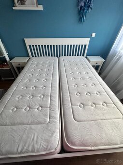 Kvalitní postel včetně roštů - 2