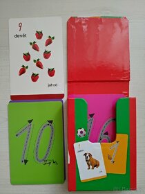 Moje první Montessori karty ABC a 123 - 2
