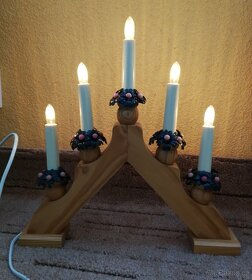 Vánoční svícny a aroma lampa - 2