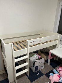 Dětská patrová postel s žebříkem 200x90 - 2