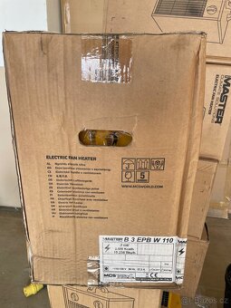 Elektrické topení s ventilátorem MASTER B3 EPB W110 - 2