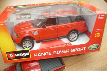 Model,auto,8 modelů 1:18 + 5 modelů zdarma. - 2